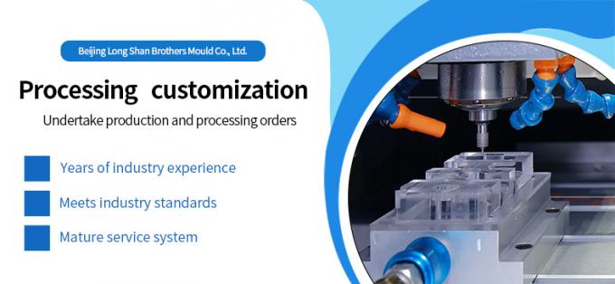 Custom plastic injection moulded household product — finished part view 1