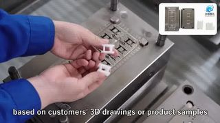 Moulage par injection pour pièces en plastique utilisées dans l'industrie de la construction et de la décoration