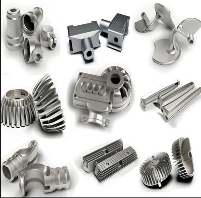 ADC10 Produits de coulée sous pression en aluminium Taille personnalisée Couleur Épaisseur Dureté Logo
