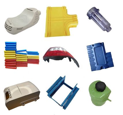 Pièces de moulage par injection plastique personnalisées avec base de moule LKM.HASCO.DME dans des couleurs personnalisées et une finition polie