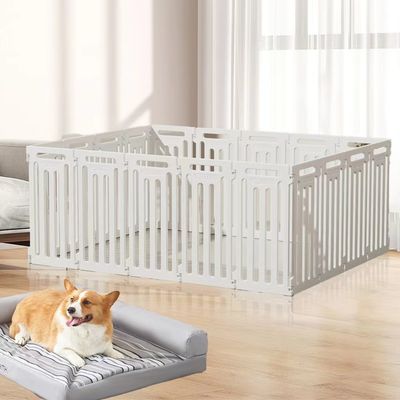 Matériau principal Feuille de toit en fer en plastique pour animaux de compagnie Maison de chien pour gros chiens Couleur personnalisée Chienne de luxe intérieure / extérieure
