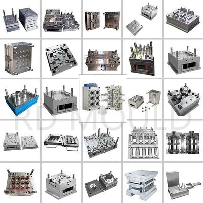 Production personnalisée de caoutchouc en aluminium coulée sous pression moulage par soufflage moulage par injection avec durée de vie du moule 300000-1000000 coups