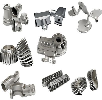 Pièces moulées sous pression en aluminium de haute précision personnalisées avec une durée de vie de moule de 50 000 à 100 000 tirs pour l'automobile et l'aérospatiale