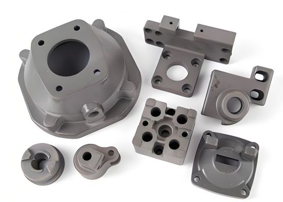 Service d'emballage de pièces de coulée sous pression en aluminium de couleur personnalisée avec polissage