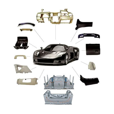 Parties de véhicules en aluminium moule à moulage sous pression avec P20 718 738 NAK80 S136 2738 2316 Matériau
