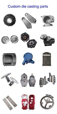 Conception personnalisée de moule de coulée sous pression en aluminium avec 200000-1000000 coups de feu Vie et certification ISO9001: 2015