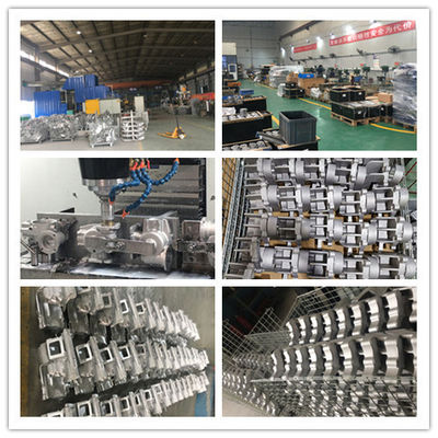 Conception personnalisée de moule de coulée sous pression en aluminium avec 200000-1000000 coups de feu Vie et certification ISO9001: 2015