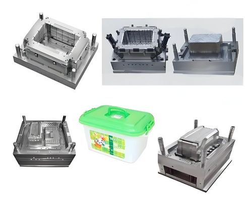 Pièces de moule à injection plastique standard avec outillage de moules à plusieurs empreintes pour une durée de vie de moule de 500 000 à 1 000 000 de cycles