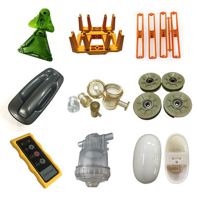 Parties d'injection personnalisées Fabrication de plastique Moulins fabricant avec service de coupe à partir de la source dans des couleurs personnalisées