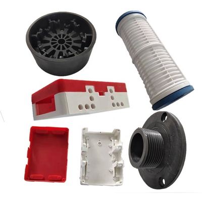 Parties d'injection personnalisées Fabrication en plastique avec service de découpe en couleurs personnalisées et en plusieurs options de matériaux