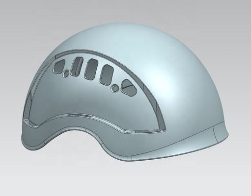 Moule de véhicule pour la production de produits en plastique au chlorure de polyvinyle tels que des casques