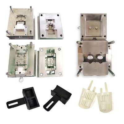 Pièces moulées par injection en plastique multicavités résistantes aux produits chimiques avec couleurs personnalisées pour applications industrielles