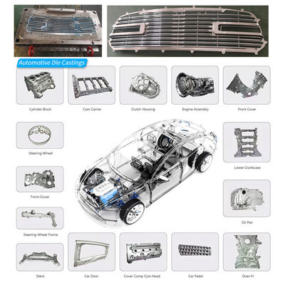 Pièces automobiles de conception personnalisée roue d'injection en plastique pièces en aluminium moulé avec logiciel UG ou Pro/E