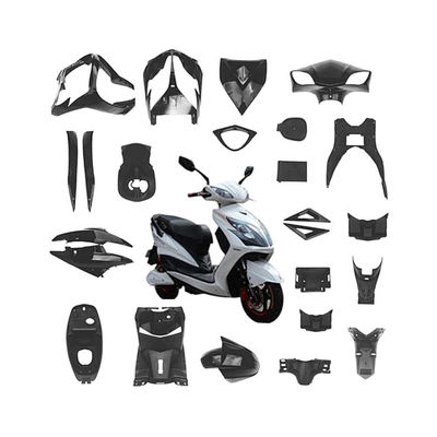 Type de modélisation en plastique à injection directe Parties de pare-chocs automobiles en fibre de carbone Prototype avec base de moule standard LKM personnalisée