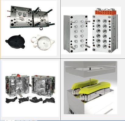 Conception et développement de moules par injection Construction pour moulage par soufflage 250000-300000 coups Durée de vie du moule et couleurs personnalisées