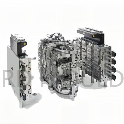 Moule d'injection plastique personnalisé avec une durée de vie de 250 000 à 300 000 tirs et un service complet