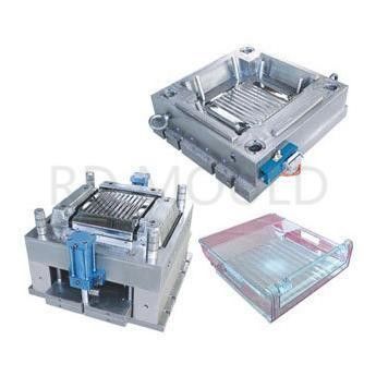 Tissu en plastique pour injection personnalisé avec une durée de vie de 300000 à 1000000 coups, une texture gravée polonaise et un matériau P20/718/738/NAK80/S136/2738/2316