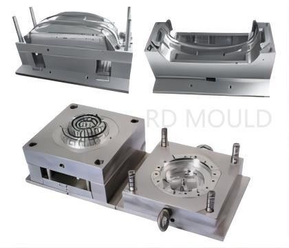 Acier/P20/718/Nak80/S316/AISI H13/Résine/Silicium caoutchouc Taille personnalisée Service de moulage à chaud pour moulages en plastique par injection