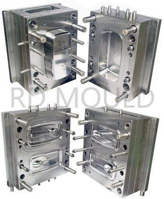 Acier de taille personnalisée P20 718 Nak80 S316 AISI H13 Moule d'injection plastique avec une durée de vie de 300 000 à 500 000 coups