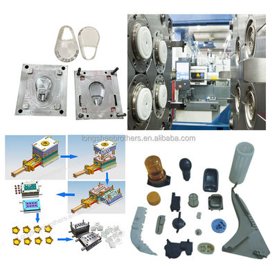 Service de moulage par injection sur mesure pour les produits en polycarbonate aux couleurs et tailles personnalisées avec une haute précision