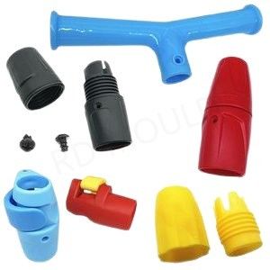 Service de moulage par injection de plastique à surface lisse avec une texture de surface personnalisée pour 300000-500000 coups