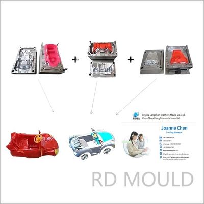 Service de moulage par injection de plastique à surface lisse pour les accessoires de couverture de jouet de voiture