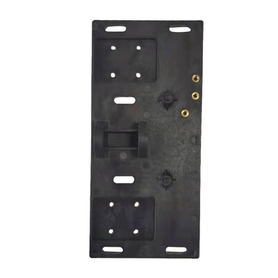 Coque en plastique noir anti-déformation à faible retrait avec position précise des trous pour l'assemblage de circuits imprimés