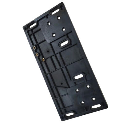 Coque en plastique noir anti-déformation à faible retrait avec position précise des trous pour l'assemblage de circuits imprimés