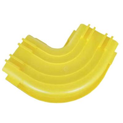 Boîtiers fiables et résistants aux intempéries de couleur jaune pour instruments industriels