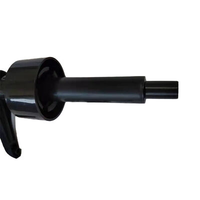 Tête de pompe à lotion en plastique avec conception de bec long pour une distribution précise et une finition noire
