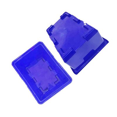 Panier de rangement en plastique polyvalent réutilisable facile à nettoyer pour les ménages